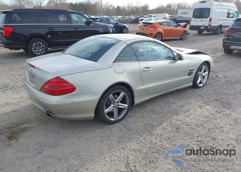 2003 Mercedes-Benz Sl 500 from USA, damaged, VIN WDBSK75F13F009718